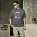 Men Coffee Addict Graphic Printed Classic Fit Round Neck T-Shirt Stylish Cotton