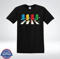 Building Blocks Abbey Road Parody Toy Lover T-Shirt