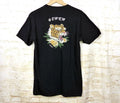 Popkiller Osaka Tiger Graphic T Shirt Mens L Black Japanese Streetwear Grunge