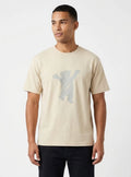 Vintage WE11DONE Oversized Bear Graphic T-Shirt | Brown