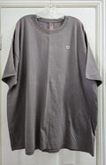 Hanes Tagless T-Shirt Adult 3XL Gray Preshrunk Cotton S/S Crewneck Logo Pullover