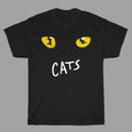 Cats Broadway Musical Show Men's Black Size S to 5XL