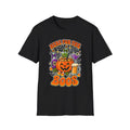 Here for the Boos Pumpkin T-Shirt | Cute Halloween Booze Party Graphic Tee