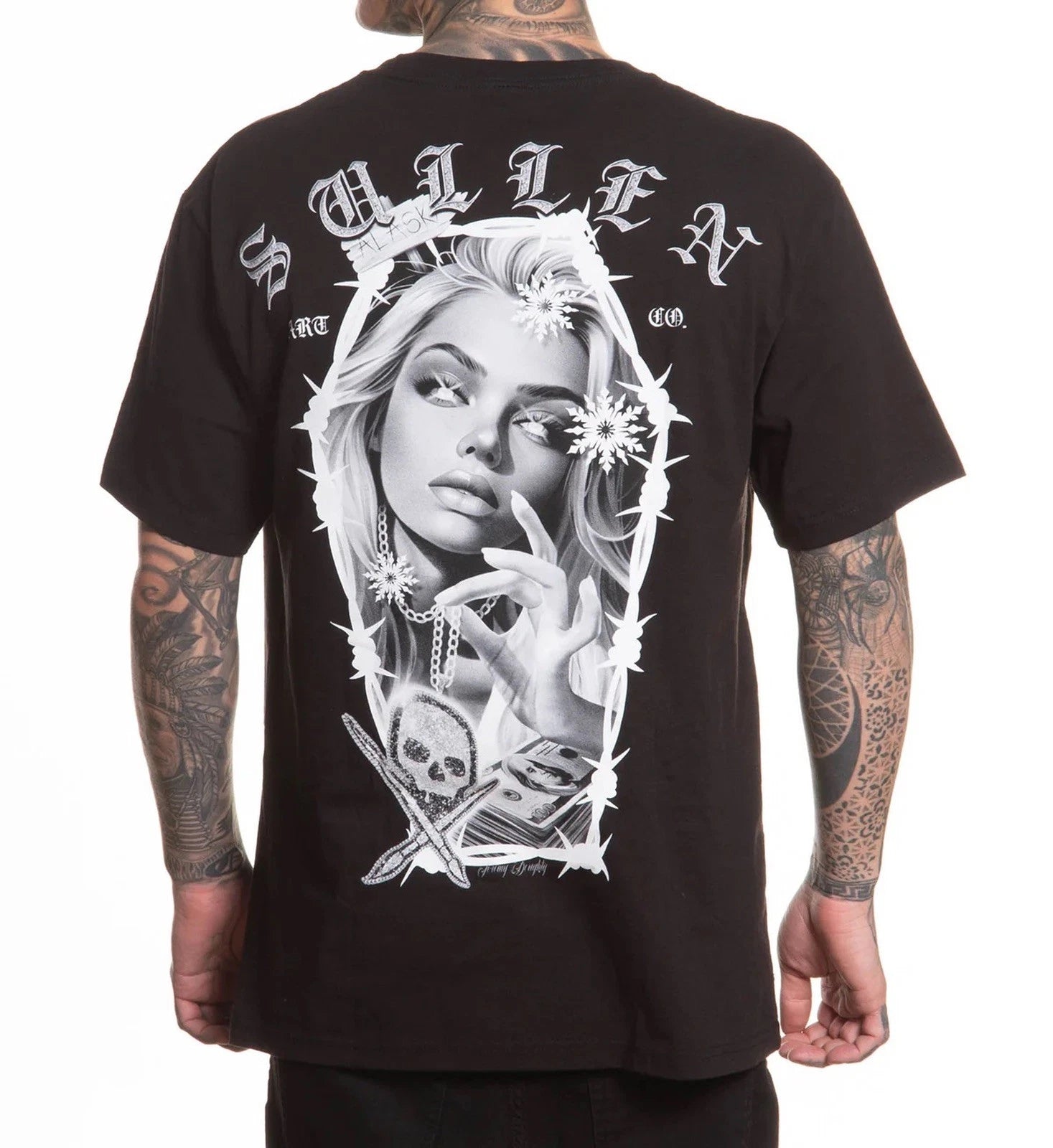 SULLEN CLOTHING COLD AS ICE TATTOO ART STANDARD T-SHIRT