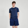 Ellesse Mens T-Shirt 'Live Forever' Belvider Retro Britpop Tee Navy
