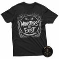 Monsters Do Exist T-Shirt Men Women Gym Gothic Scary Horror Tees