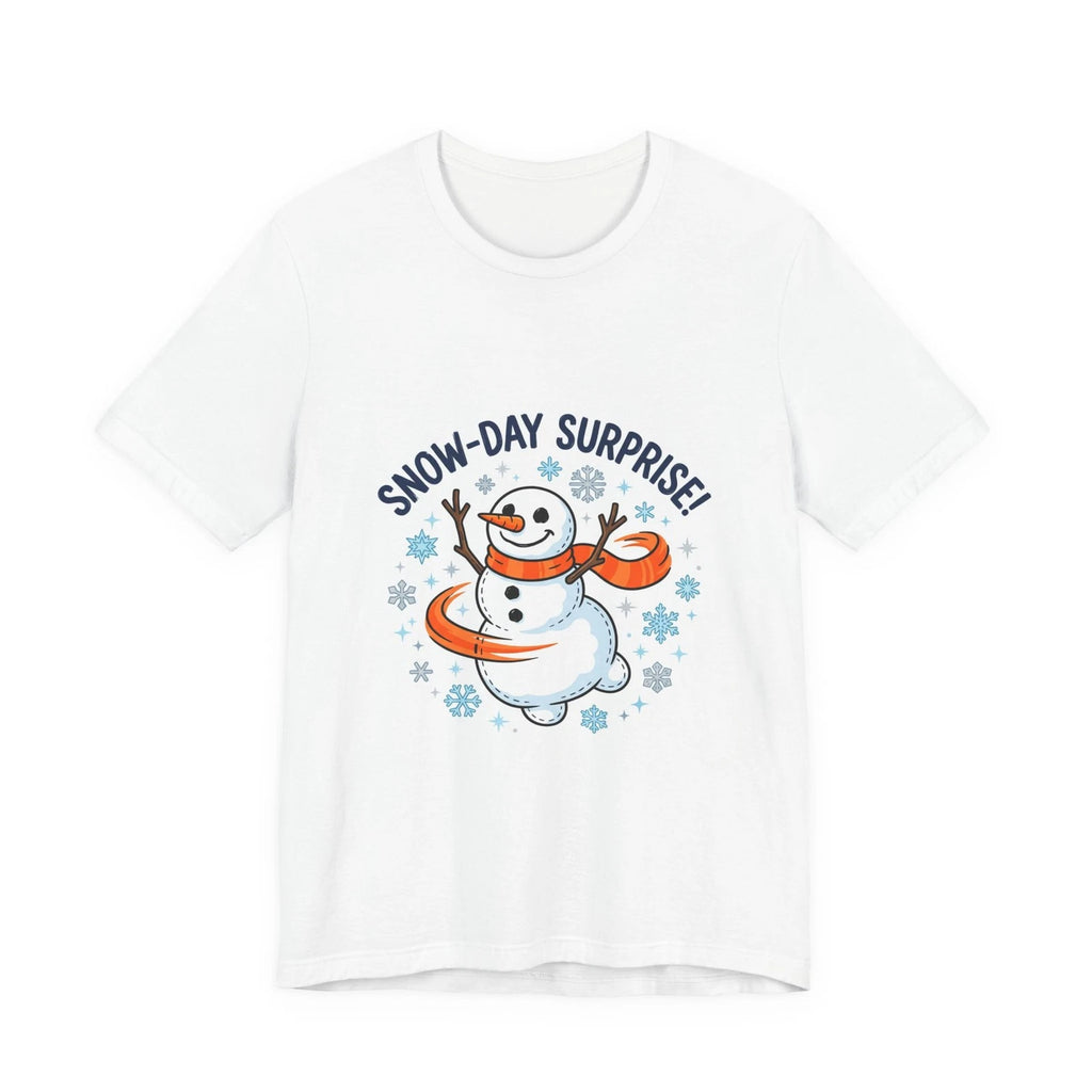 Snow-Day Surprise T-Shirt | snow day, cozy winter shirt
