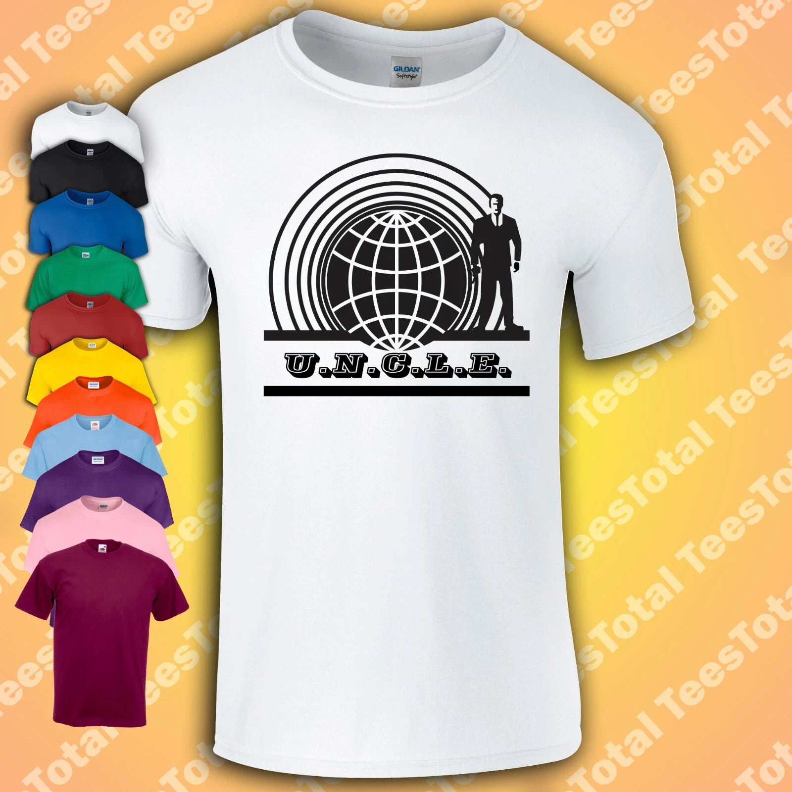 The Man From UNCLE T-Shirt | Retro Spy Classic Tee | 60s | David McCallum
