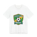 Brazil Soccer Crest Tee | Country Pride, Retro Soccer Championship
