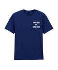 Personalised Custom Printed Gildan Light Cotton Adult T-Shirt Short Sleeve