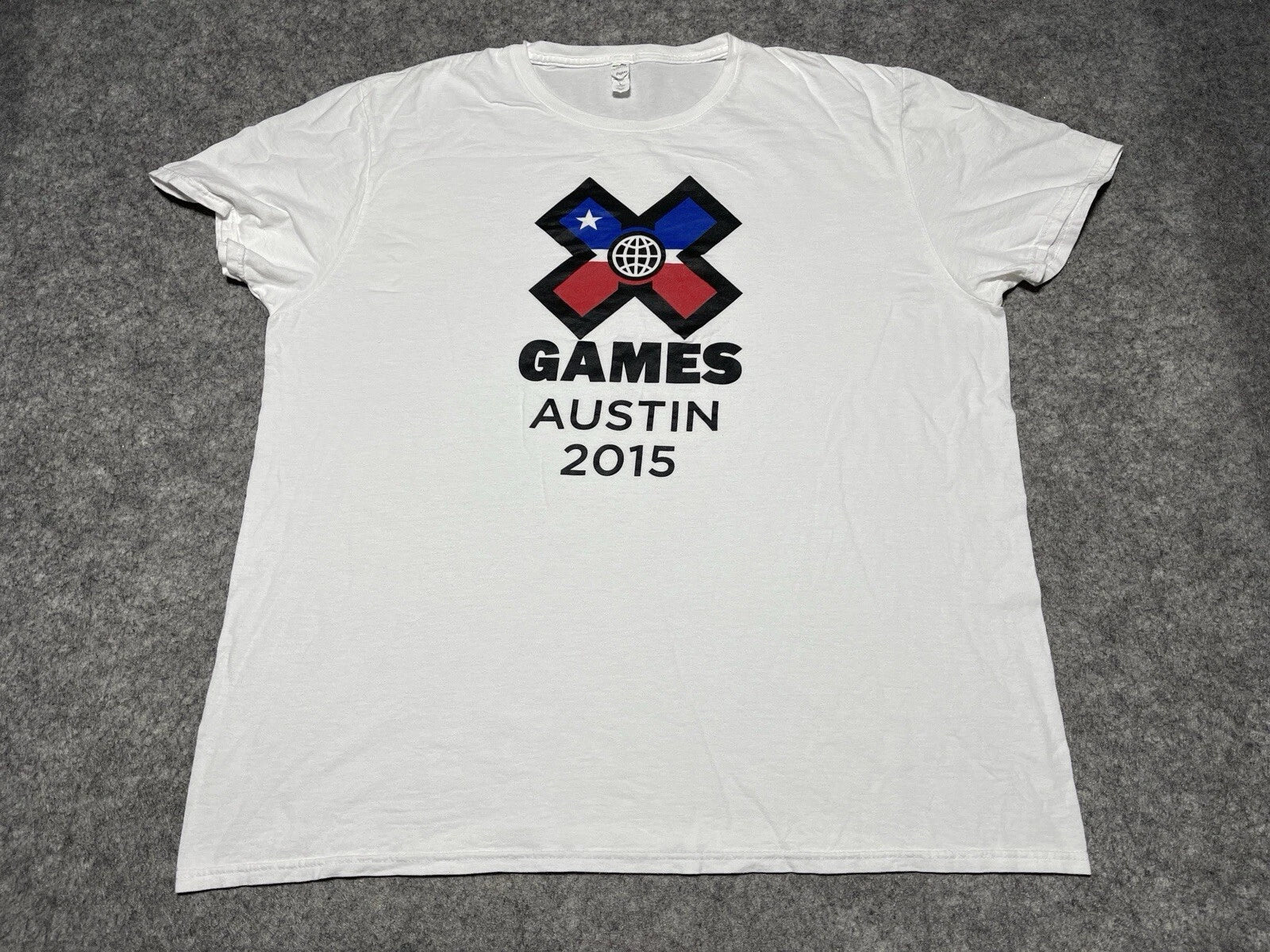 Austin Texas 2015 X Games White Shirt XL FOTL Skater MotoCross Vert Street