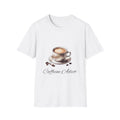 Caffeine Addict T-Shirt, Coffee Lover Gift, Unisex Tee, Casual Wear, Birthday