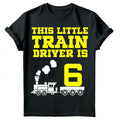 This Little Train Driver Tank Engine Personalised Birthday Gift Kids T Shirt #RL