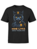 FANTUCCI Police T-Shirt Collection | Nine Lives T-Shirt | Unisex