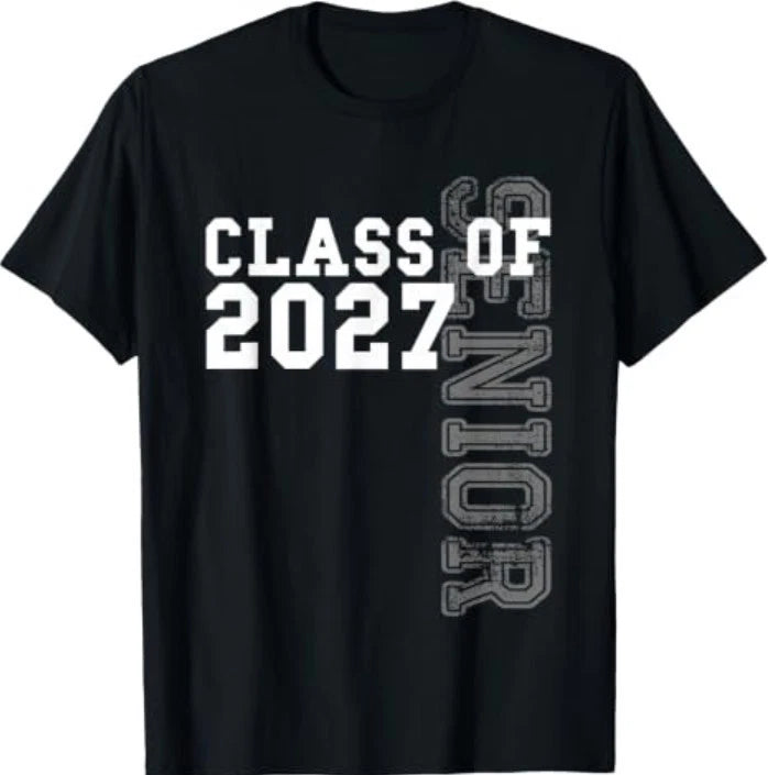 Senior Class of 2027 - Graduation Year High School & College T-Shirt