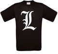 Death Note L Lawliet Anime Manga Cult T-Shirt All Sizes NEW