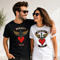 Bon Jovi Forever Inspired T-Shirt Band Merch Heart – Vintage Rock Band Concert