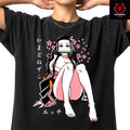 Cherry Blossom Waifu Anime Manga Character Unisex Premium Cotton T-Shirt 🔥