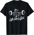 Lift Like a Girl  Gym Art Lifting Design for Women T-Shirt unisex Tee