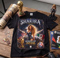 Shakira World Cup 2026 Graphic Tee Dia Dia Concert Fan T-Shirt