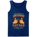 This is What an Awesome Cat Dad Looks Like Vest - Gift for Men, Women, Kids
