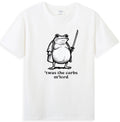T'was The Carbs M'Lord Funny Fat Medieval Knight Frog Meme Men's T-Shirt