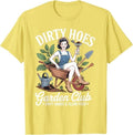 Dirty Hoes Garden Club Plant Lover Gardener Gift Women T-Shirt