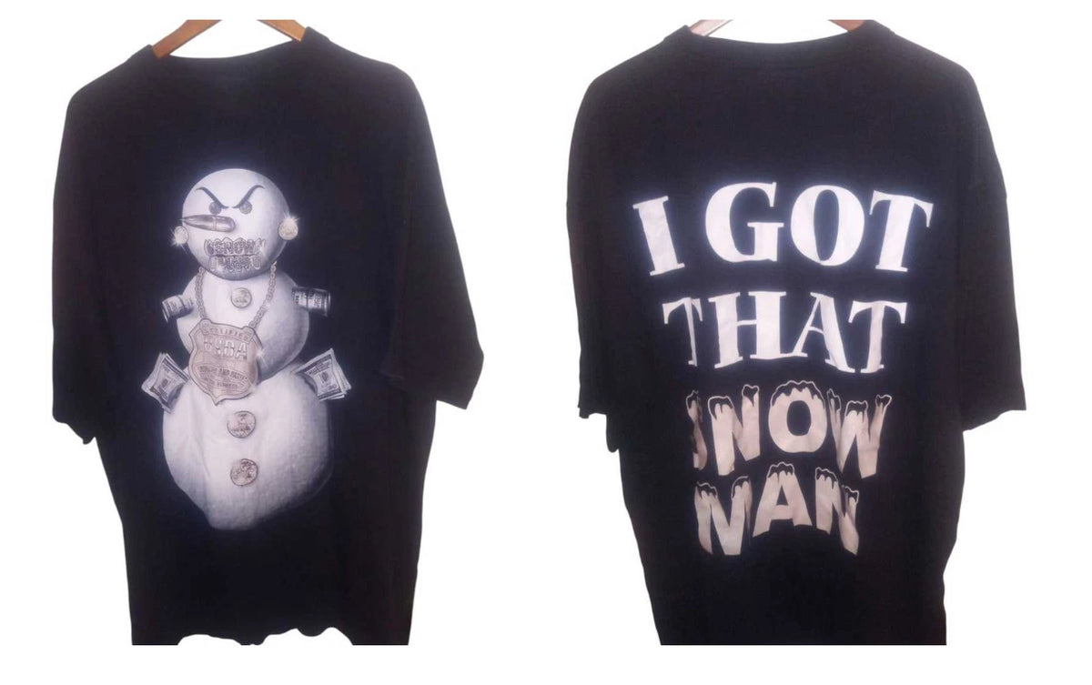 VTG Young Jeezy USDA I Got That Snowman Rap Tee Hip Hop Graphic Shirt S-5XL