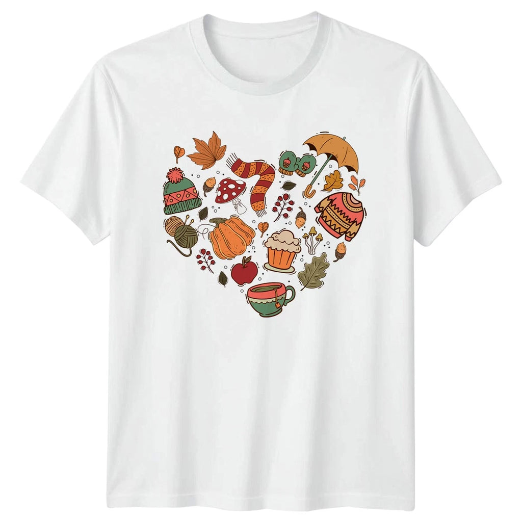 Cozy Autumn Vibes Fall Season T-Shirt Autumn Harvest Sweater Weather