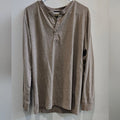 Casual Long Sleeve Tan Shirt