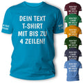 Personalised Custom Text T-Shirt - Unisex Shirt Ladies Mens Gift Idea