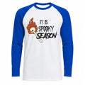 Spooky Season Baseball T-Shirt It Is Spooky Season Novelty Halloween Gift