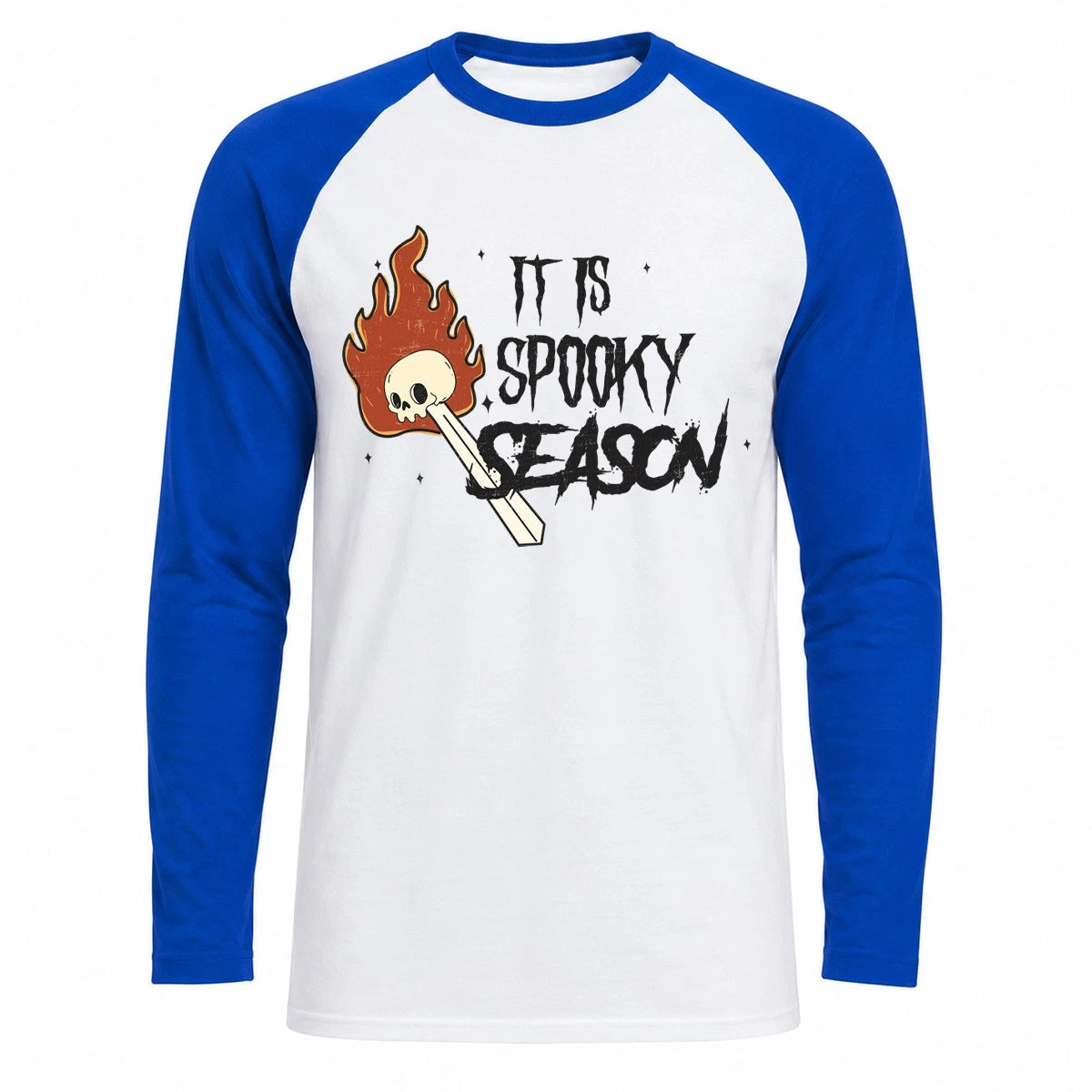 Spooky Season Baseball T-Shirt It Is Spooky Season Novelty Halloween Gift