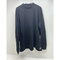 Carhartt Shirt Men's XL K203 Mock Turtleneck Work Long Sleeve Cotton Black