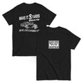 TWO LANE BLACKTOP MAKE IT 3 YARDS TWO SIDED T SHIRT by RACE CITY RETRO