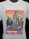 Killing Joke - Empire Song 1982 Design - White Double Sided T Shirt - NEW