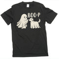 Boo-P Ghost Dog Shirt Funny Halloween Puppy Pet Lover Spooky Graphic Tee