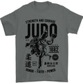 Judo Strength and Courage Martial Arts MMA Mens T-Shirt 100% Cotton