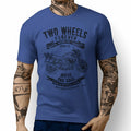 JL Soul Illustration For A Yamaha XJR1300 Motorbike Fan T-shirt