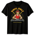 Vinyl Only DJ Vinyl Music Mens T-Shirt Feel The Analog Rhythm