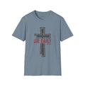 Die Daily cross graphic T-Shirt | "Unisex Gildan 64000 Soft style"