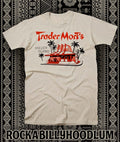 Retro Tiki Tee T Shirt Bar Restaurant Mug Polynesian Trader Morts Shelter Island