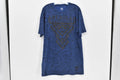 Mens American Fighter Fairbanks Graphic T-shirt, Blue, XL