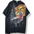 Pro Power Big Tall Tiger True Love Graphic Shirt Size 3XL Punk Edgy Grunge Y2K
