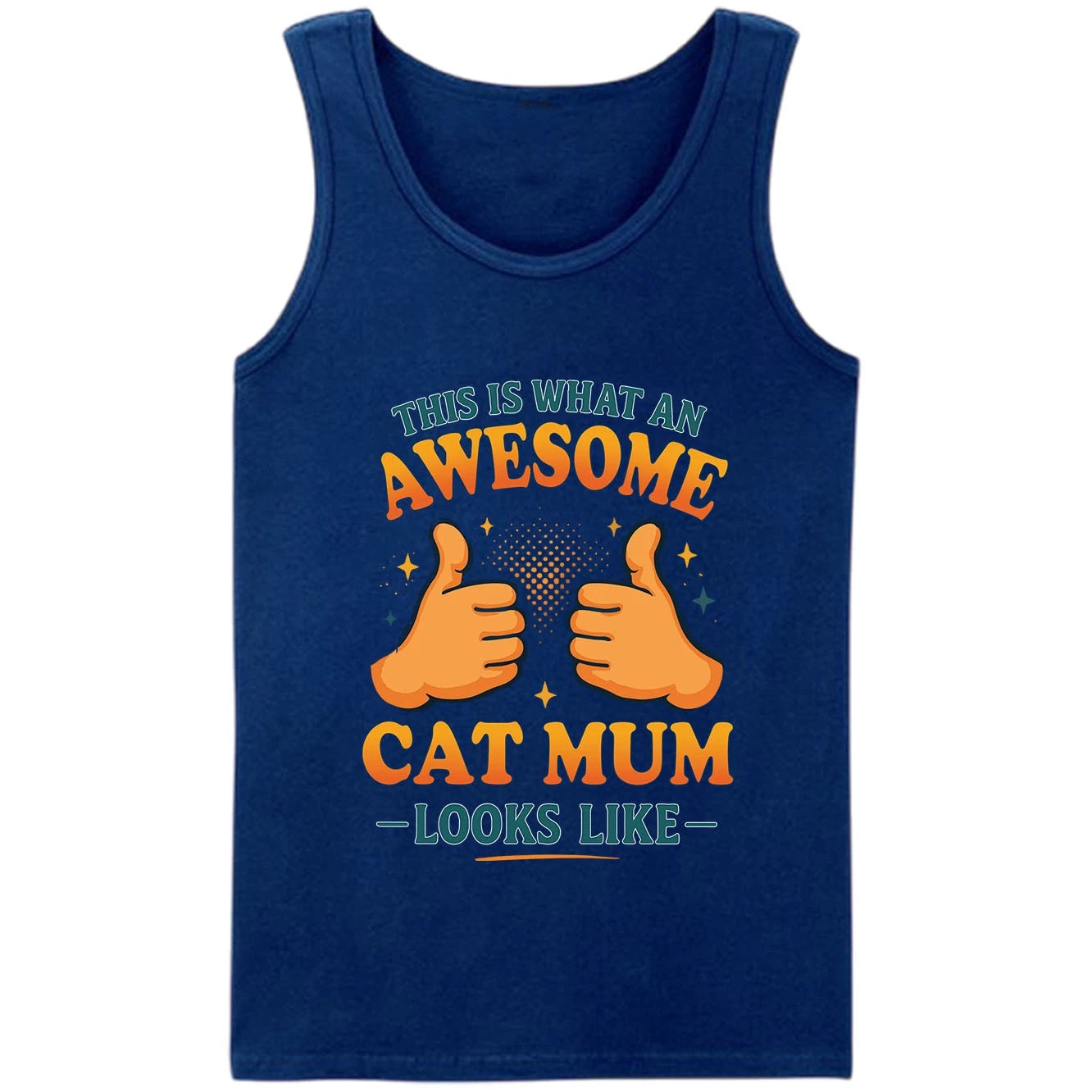 This is What an Awesome Cat Mum Looks Like Vest - Gift for Men, Women, Kids