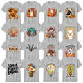 Farm Animal Awareness T-Shirt Autumn Country Halloween Gift