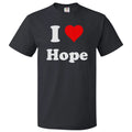 I Love Hope T shirt I Heart Hope Tee