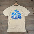 Deadstock Vintage Y2K 2000s Gotcha Blue Flames Surf Wear T-Shirt