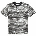 Mens Army Military Style T shirts Cotton Tee Short Sleeve Top Urban Camo