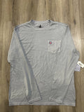 johnnie-O Chicago cubs Pocket Logo Long Sleeve Crew Neck T-Shirt Mens L